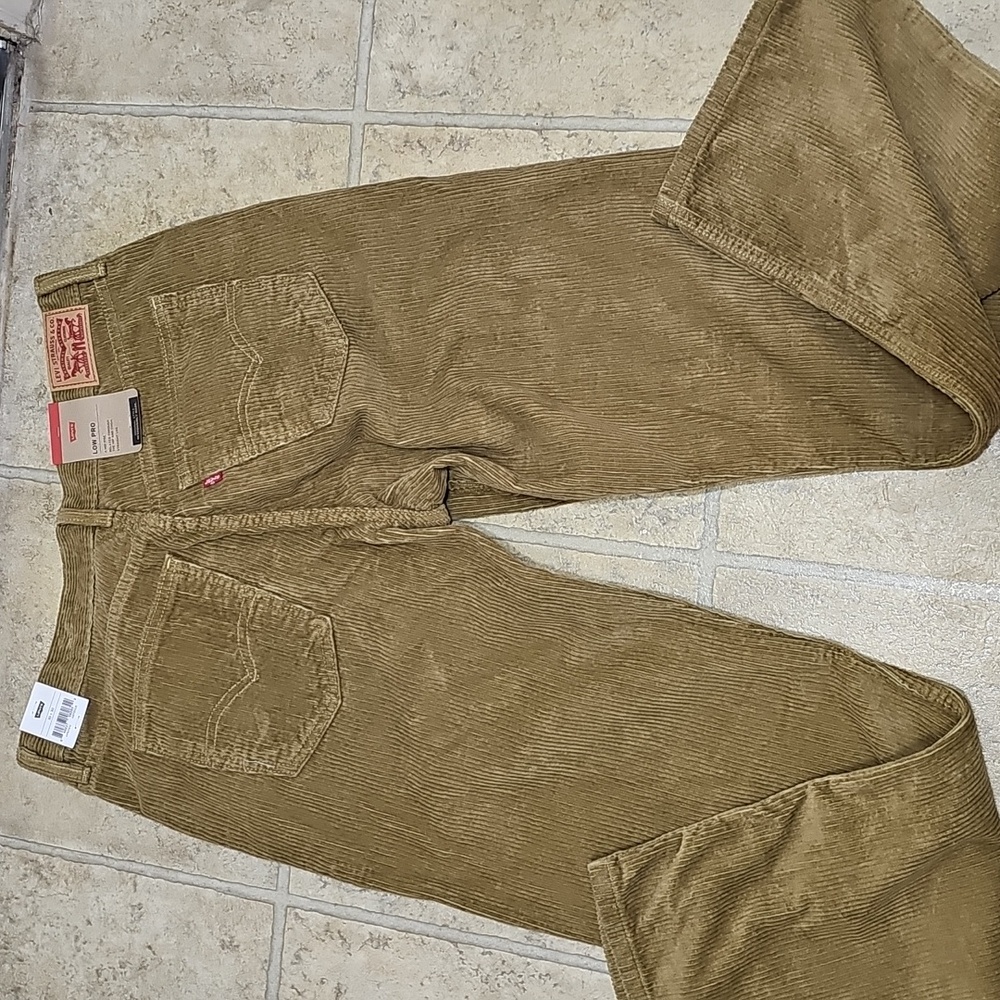 Levis Corduroy Pants in Tan - Picture 6 of 9